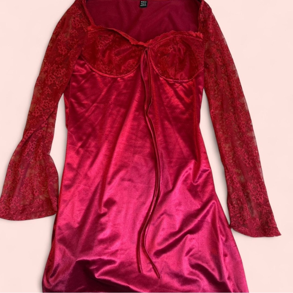 SHEIN Vibrant Red Dress